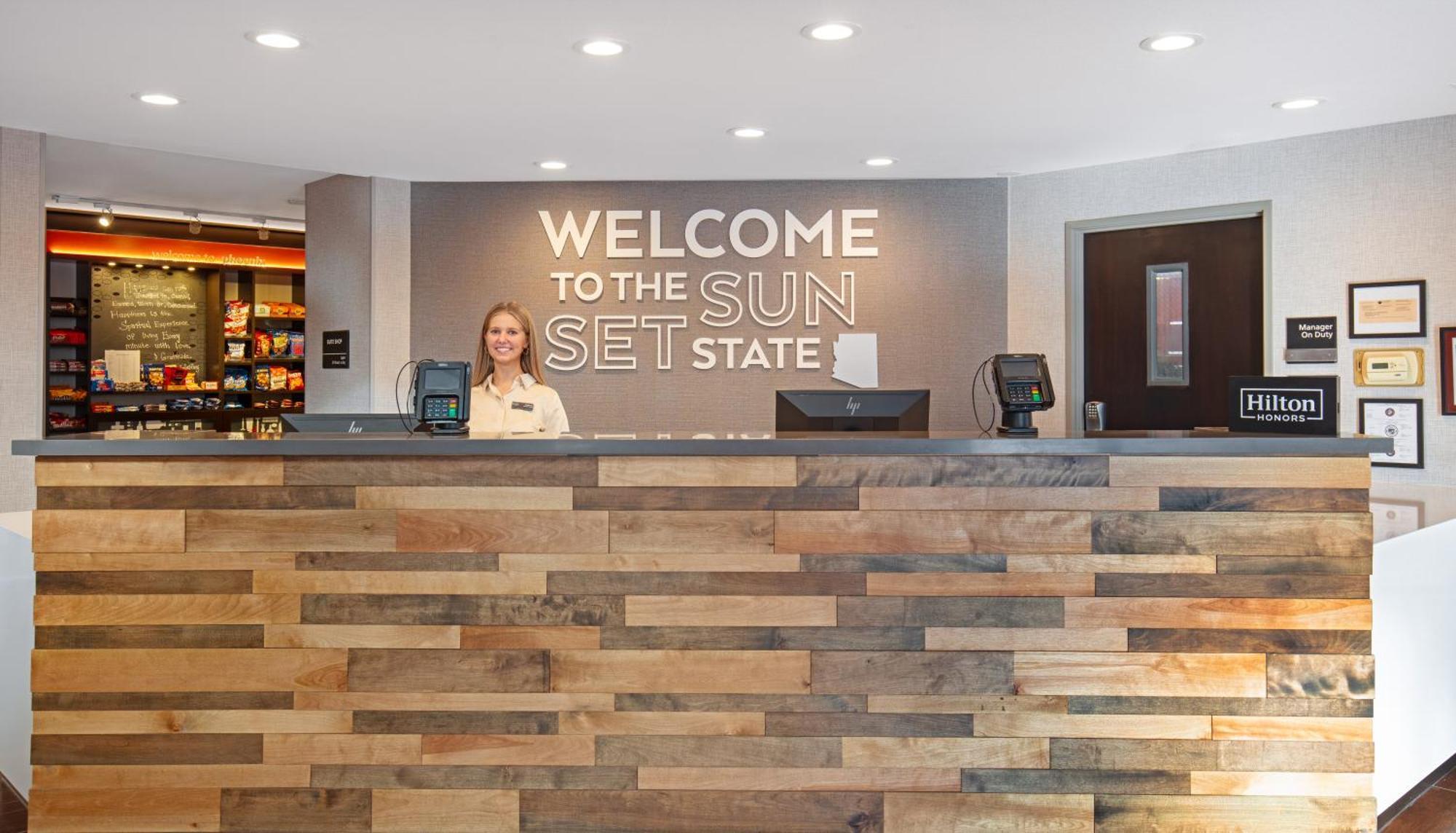 Hampton Inn Phoenix Airport North Exterior foto